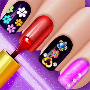 Nails Art gameplay screenshot - similar to E-Scooter