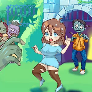 Zombie City Master gameplay screenshot - similar to Sword Hero
