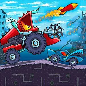 Car Eats Car 2 gameplay screenshot - similar to Subway Runner