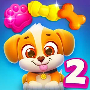 Dog Puzzle Story 2 gameplay screenshot - similar to Block Triangle