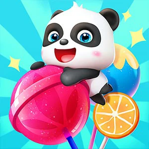 Little Panda gameplay screenshot - similar to CarRacing