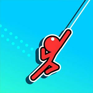 Stickman Spider Man Hook gameplay screenshot - similar to Poor Eddie