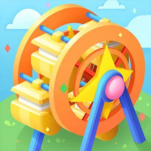 Theme Park Rush gameplay screenshot - similar to Head Ball