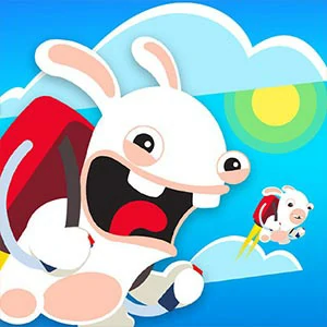 Rabbids Wild Race gameplay screenshot - similar to Color Bump