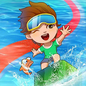 Surfer gameplay screenshot - similar to Stickman Vector