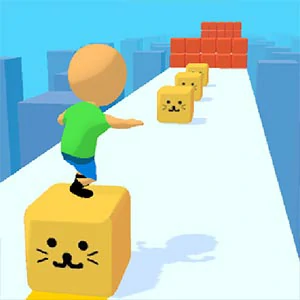 Cubic Ride gameplay screenshot - similar to Escape From Aztec
