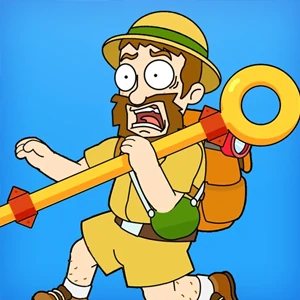 Save The Uncle gameplay screenshot - similar to Dunk Line