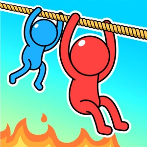 Rope Rescue Puzzle gameplay screenshot - similar to Gobble Snake