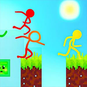Stickman Parkour 2 gameplay screenshot - similar to Drifting Mania