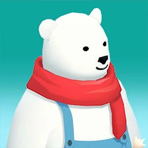 Idle Bear Island Polar Tycoon gameplay screenshot - similar to Mine Cart Carsh