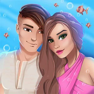 Mermaid My Valentine Crush gameplay screenshot - similar to Donut Stack