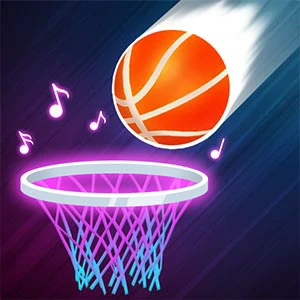 neon Dunk gameplay screenshot - similar to Kaboom