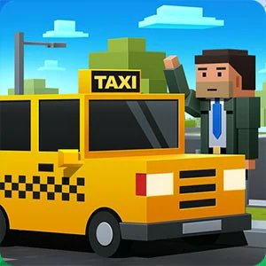 Taxi Pickup gameplay screenshot - similar to Monkey Bounce
