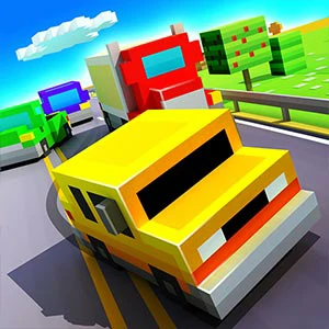 Tiny Town Racing gameplay screenshot - similar to Storage Master