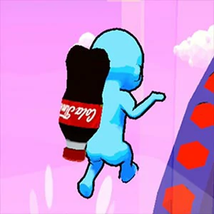 Coke Can Rush gameplay screenshot - similar to Robot Awake