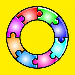 Circle Puzzle gameplay screenshot - similar to Dual Swess