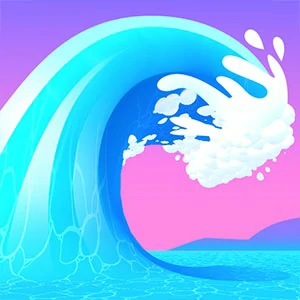 Rainbow Tsunami gameplay screenshot - similar to Commando Boat