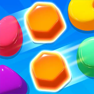 Gummy Blocks gameplay screenshot - similar to Cross Sonic - Race