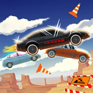 Adventure Drivers gameplay screenshot - similar to Pixel Punch