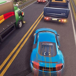 Car Traffic gameplay screenshot - similar to HarryDown