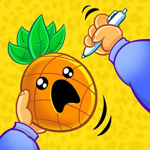 Pen Go gameplay screenshot - similar to Train Snake