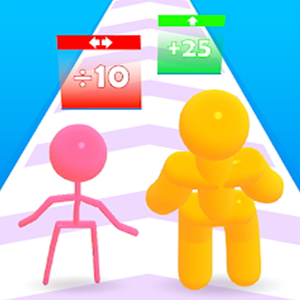 Tall Man Run Online gameplay screenshot - similar to Save Pilot