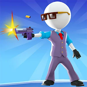 Shooting Man gameplay screenshot - similar to Cat Fire