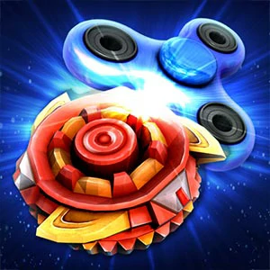 Spinner Battle gameplay screenshot - similar to Attack City