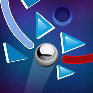 Hyper Hit gameplay screenshot - similar to Zig Zag Switch