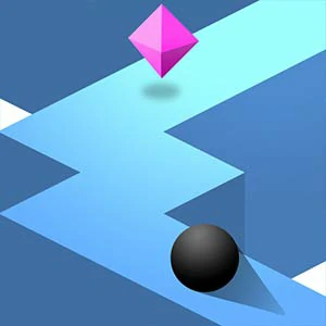 Zig Zag Switch gameplay screenshot - similar to BallUp