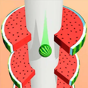 Helix Jump gameplay screenshot - similar to Stealth Killer