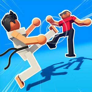 Stickman Ragdoll Fighter gameplay screenshot - similar to Space Bubble