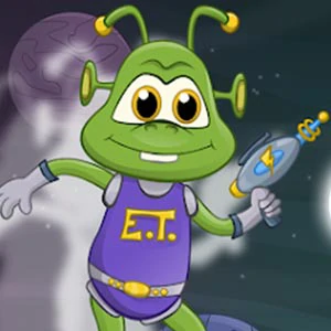 ET Game gameplay screenshot - similar to Master Sword