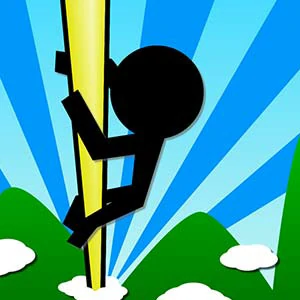 climbup gameplay screenshot - similar to Bubble Penguins