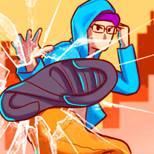 Lonely Hero gameplay screenshot - similar to Sword Hero