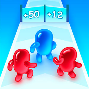 Join Blob Clash gameplay screenshot - similar to Smiley Cubes
