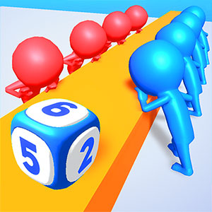 Dice Push gameplay screenshot - similar to CarDriving