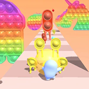 Jelly Runner gameplay screenshot - similar to Reflex Ball