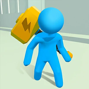 Hammer Wars gameplay screenshot - similar to Subway Runner