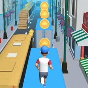 City Run 3D 2 gameplay screenshot - similar to Superfire