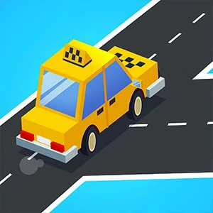 Taxi Run 3D gameplay screenshot - similar to Candy Rain