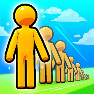 ScaleMan Online gameplay screenshot - similar to Fruit Bubble