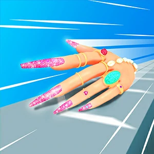 Hand Evolution Runner gameplay screenshot - similar to DropMe