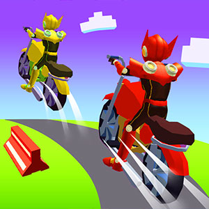 Mini Moto Speed Race gameplay screenshot - similar to Crush Stack