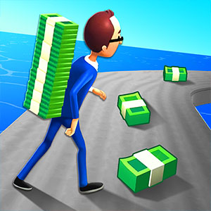 Rich Run gameplay screenshot - similar to Elsa Race