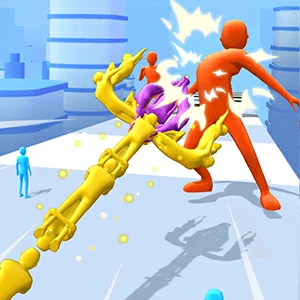 Human Sword Run gameplay screenshot - similar to Plane Fight2