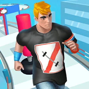 Super Rush gameplay screenshot - similar to Crazy Block Car