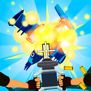 Air Turret 3D gameplay screenshot - similar to Paint Guns