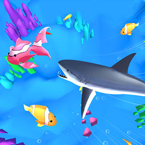 Hungry Fish Evolution gameplay screenshot - similar to Drifting 3D.IO