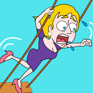 Save The Girl 3 gameplay screenshot - similar to Neon Switch